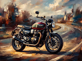 Freedom fährt die Triumph Speed Twin von Jan Keteleer