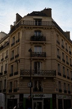 Corner Structure | Paris | France Travel Photography by Dohi Media