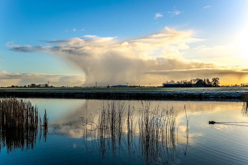 Regenbui in de vroege ochtend van Jo Pixel