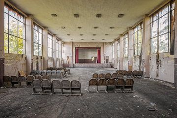 Abandoned cultural hall - Eastern Europe by Gentleman of Decay