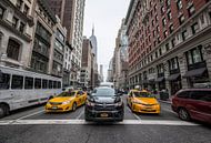 New York Yellow cab von Kelly van den Brande Miniaturansicht
