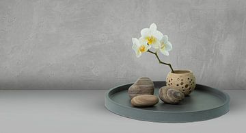 bloemdecoratie ikebana stijl van Dörte Bannasch