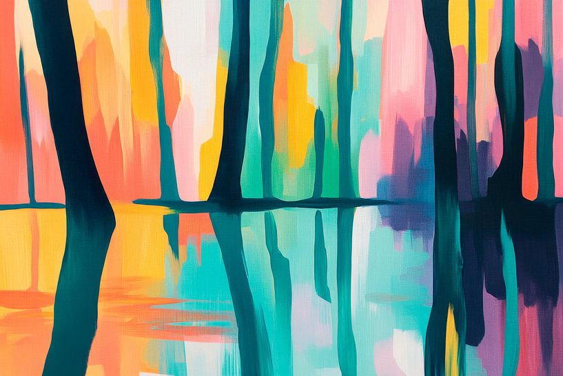 Colourful reflections by Poster Art Shop