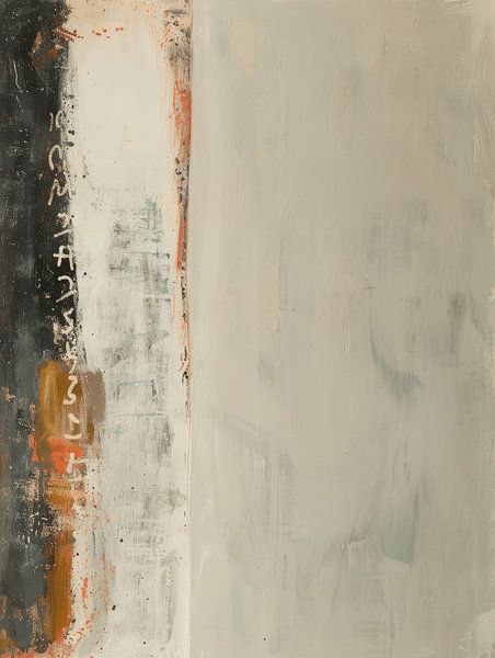 Abstrakter Minimalismus im japanischen Stil von Japandi Art Studio