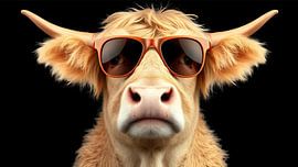 The stylish cow by Jean Pierre