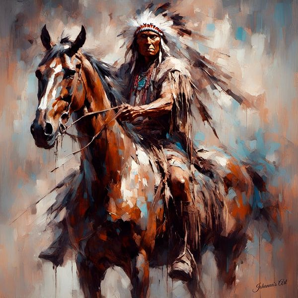 Native American Heritage 20 by Johannas Art Creations