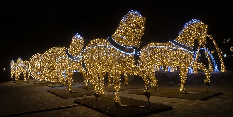 Magdeburger Lichterwelt auf dem Domplatz von t.ART