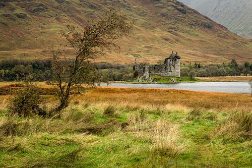 Kilchurn Castle in de herfst