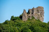 Uitzichtpunt Auberg boven het Duitse dorpje Gerolstein in de Eifel