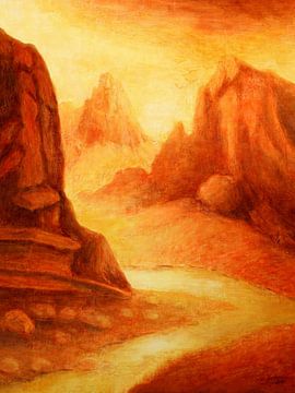 Canyon mystique sur Marita Zacharias