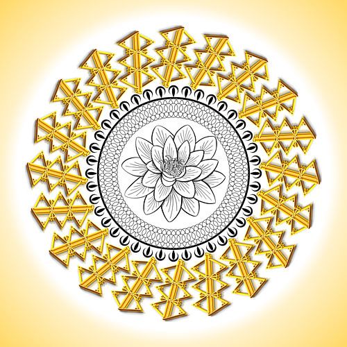 Kristallen Mandala Heilige Graal van de Perfecte Toon