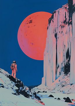 De astronaut van Andreas Magnusson