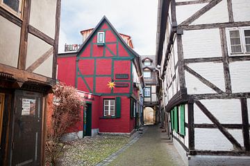 Ville du patrimoine mondial Quedlinburg - Hotel "Vorhof zur Hölle" sur t.ART