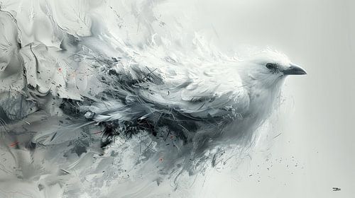 wit-grijs met kleur element