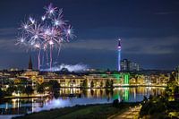 Vuurwerk boven Dortmund