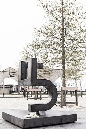 Het monument van de Stichting 4&amp;5 mei Leidsche Rijn