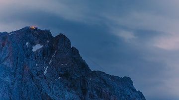 Zonsopkomst bij de Zugspitze