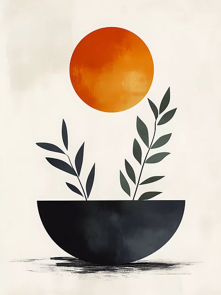 Sunset in your plant by haroulita