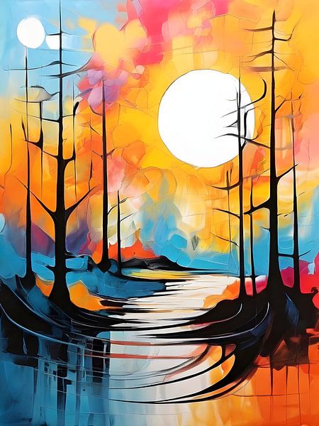 Crépuscule éthéré par Artistic