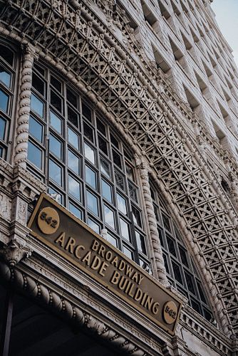 Architecture on Historic Broadway, LA