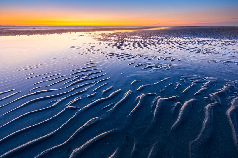 Sommernacht auf Ameland von Ton Drijfhamer