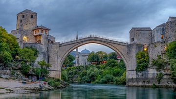 Mostar - Stari Most II van Teun Ruijters
