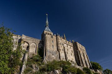 De abdij van Mont Saint-Michel van Paul Veen