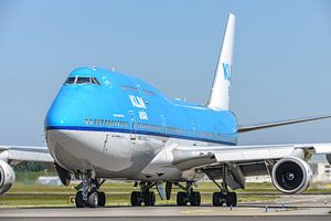 KLM Boeing 747-400 Stadt Johannesburg.