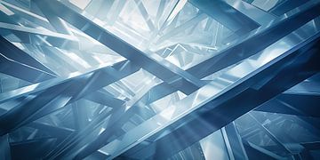Structural crossings in blue by Jonas Weinitschke