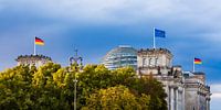 Rijksdaggebouw in Berlijn van Werner Dieterich thumbnail