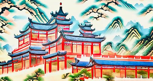 Travelling in Asia, motif 2