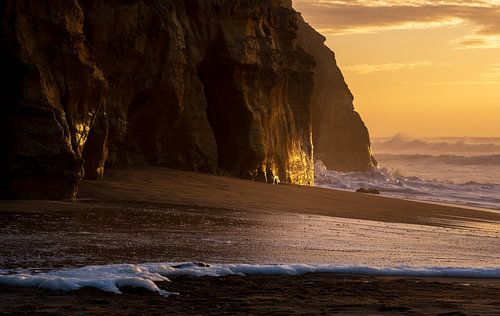 Zonsondergang zee Portugal