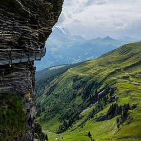 Un rocher dans les Alpes sur Nina Haverkamp