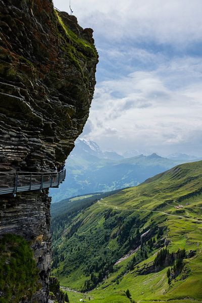 Un rocher dans les Alpes par Nina Haverkamp
