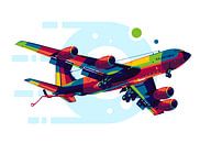 KC-135 Startotanker in Pop Art van Lintang Wicaksono thumbnail
