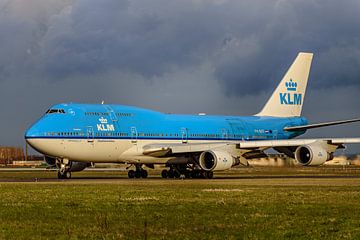KLM Boeing 747-400M.