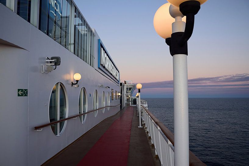 Walking back to the front of the ship by Frank's Awesome Travels