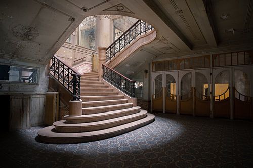 Treppenhaus in einem alten Theater