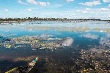 Le lac Jayatataka baray à Siem Reap sur Anne Zwagers