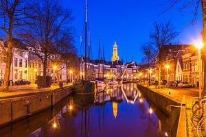 Hoge der A in het Blauwe Uur