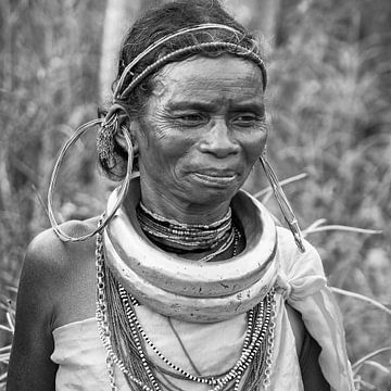 Vrouw Gadaba stam, India van Affect Fotografie