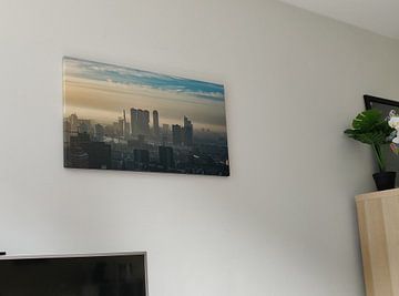 Customer photo: Rotterdam skyline by 24 liquidmedia