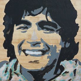 Diego Maradona by hou2use