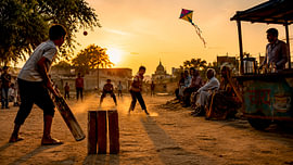 Cricket – Indiens beliebtester Zeitvertreib