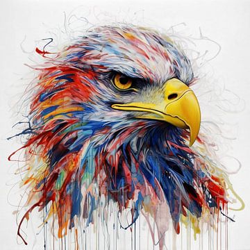 Illustration eines Adlers von ARTemberaubend