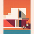 Bauhaus poster art print by Niklas Maximilian thumbnail