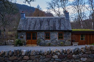 Old Smithy's house in Schotland van Sylvia Photography