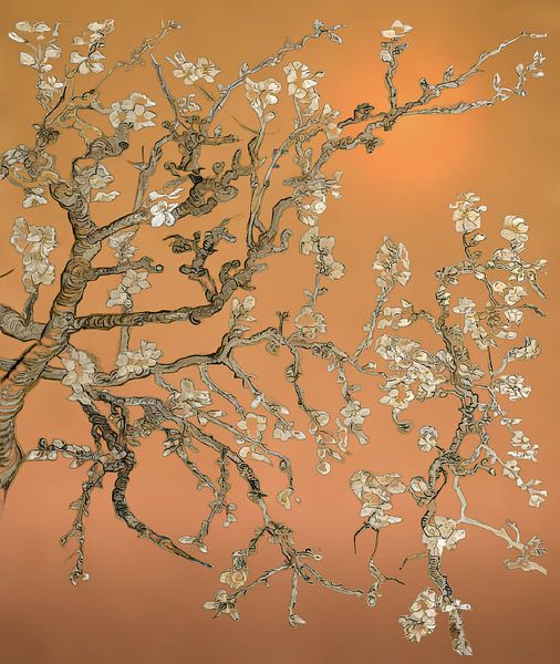 Mandelblüte - Vincent van Gogh von Digital Art Studio