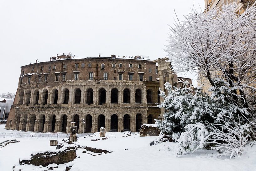 Winter in Rome von Michel van Kooten