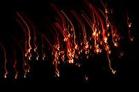 Sparking fireworks effectively ring in the new year on New Year's Eve